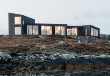 Casa modular en las Hébridas Exteriores Uist House casa prefabricada en Escocia