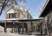 Moderna casa prefabricada en Texas casa prefabricada por elementos en Texas