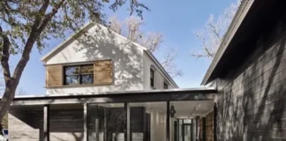 casa prefabricada por elementos en Texas