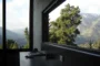 Casa con piscina en azotea ventanas dormitorio