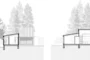 Cottage secciones transversales Mogas Arquitectes