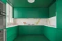 Renovacion Raul Sanchez Arquitectos cocina verde