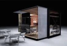 Cafetería-contenedor para una franquicia de Johannesburgo cafetería contenedor Roast Republic