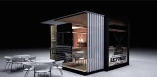 cafetería contenedor Roast Republic