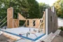 construccion con paneles prefabricados Unfinished House