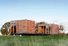 Refugio Bath House: con sistema prefabricado ARKit refugio Bath House Australia