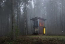 Maxon Studio: refugio que se desplaza por unos raíles refugio Maxon Studio Olson Kundig
