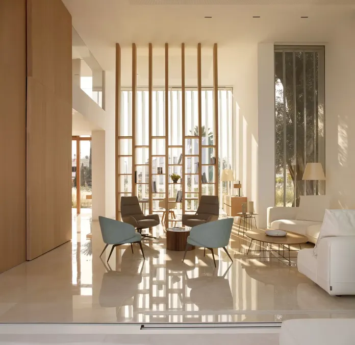 Casa Duna sala doble altura