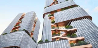 Scenic City rascacielos - Buro Ole Scheeren