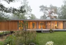 Yngsjö House: cuando la arquitectura escandinava decide no fingir moderna casa en Yngsjo (Suecia)