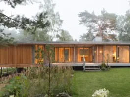 moderna casa en Yngsjo (Suecia)