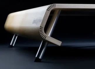 Mesa baja Lowbay, de Han Koning.