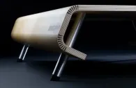 Lowbay, un mesa de centro hecha con madera contrachapada