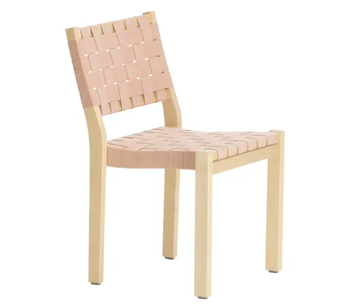 Silla 611 diseñada por Alvar Aalto