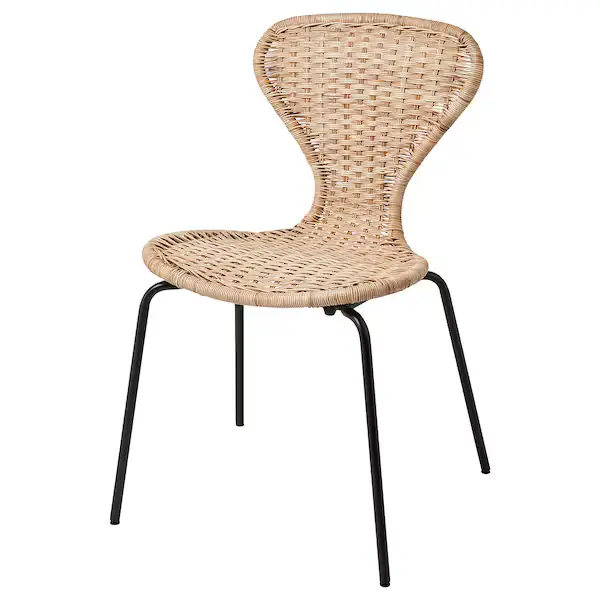Älvsta, silla ratán de IKEA.