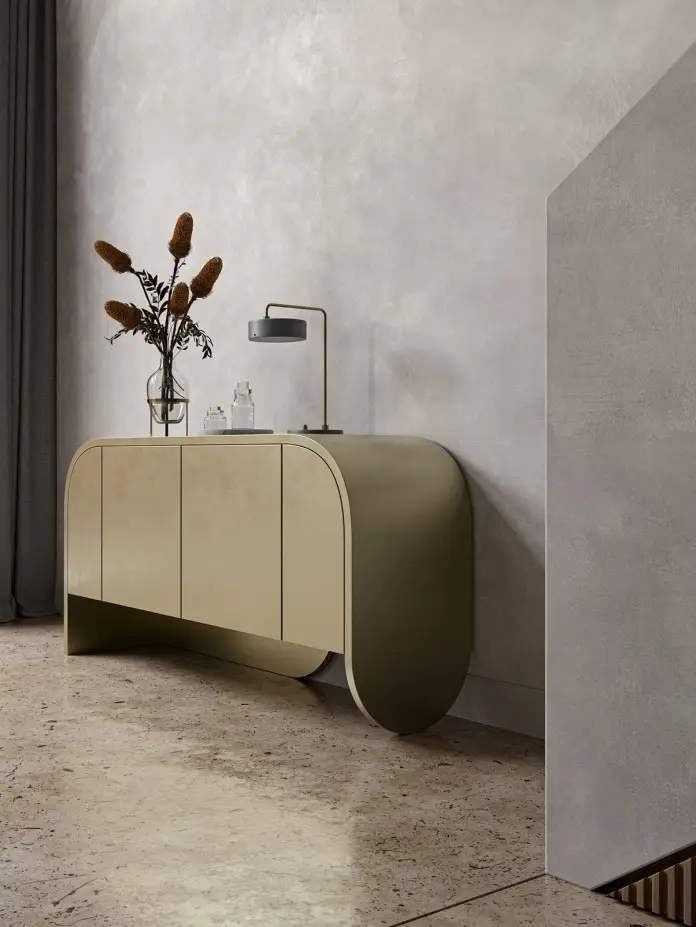 Moderna consola modelo In Brass N2.