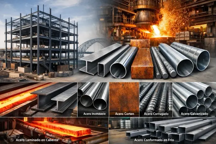 Tipos de acero estructural