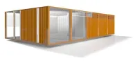 Exterior casa container IC Green 800