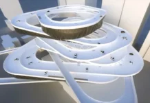 Una torre que celebra el coche como parte del paisaje urbano de Hong Kong Vista aérea de maqueta de Hong Kong CarPARK