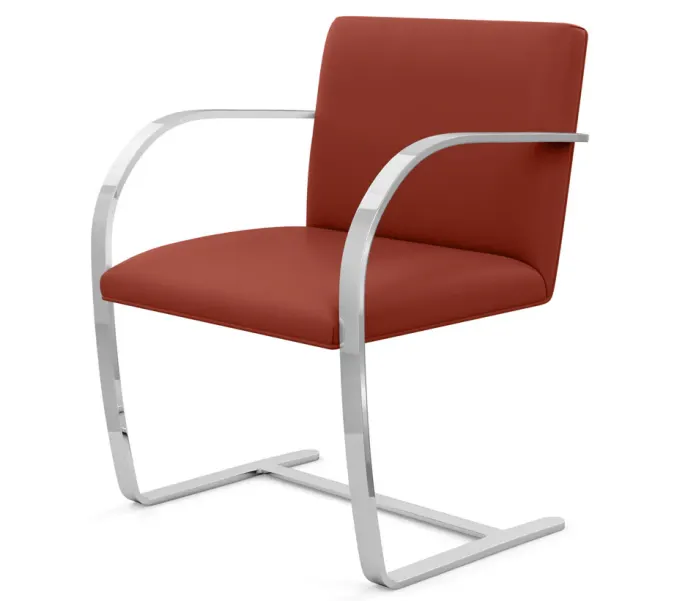 Brno Chair, de Mies van der Rohe y Lilly Reich.