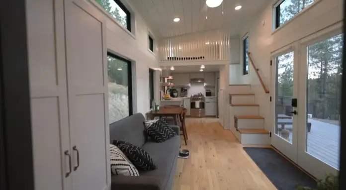 Aspecto de la casa de Stacie por dentro.