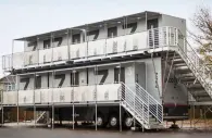Snoozebox, hotel con contenedores de carga