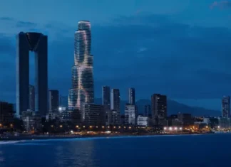 TM Tower: el nuevo rascacielos que quiere cambiar el skyline de Benidorm TM Tower en el paisaje de Benidorm