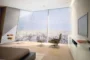 Interior de vivienda en rascacielos de París