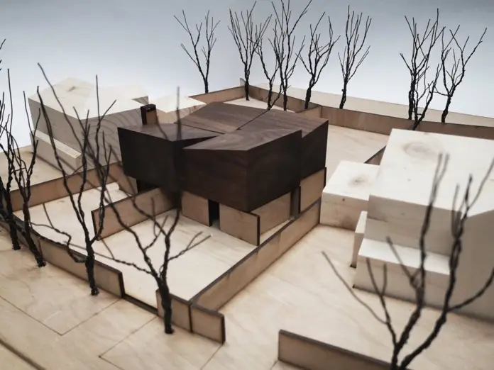 Maqueta de la Vestige House 